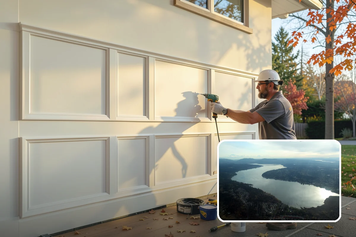 Toe Kick Installation in Sammamish, King County, WA - Clean, finished appearance at the cabinet base