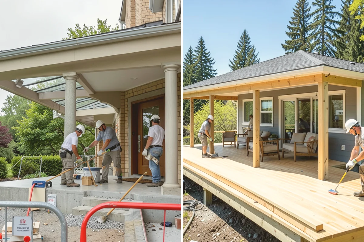Toe Kick Installation in Sammamish, King County, WA - Measure the base cabinet recess