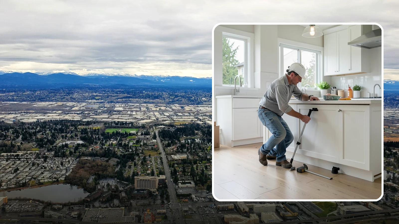 Toe Kick Installation in SeaTac, King County, WA - Installing or replacing the recessed toe-kick panels at the base of cabinets for a clean, finished look.