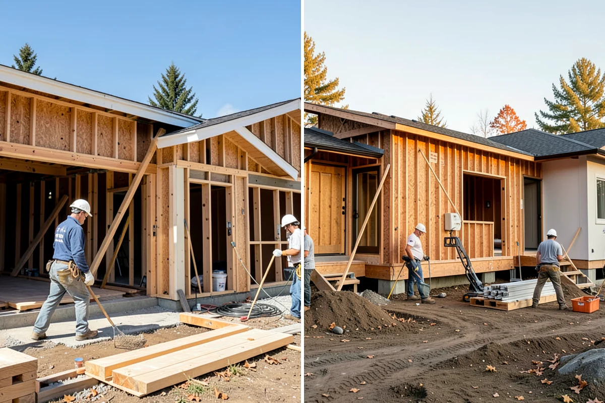 Toe Kick Installation in Seattle, King County, WA - Measure the base cabinet recess