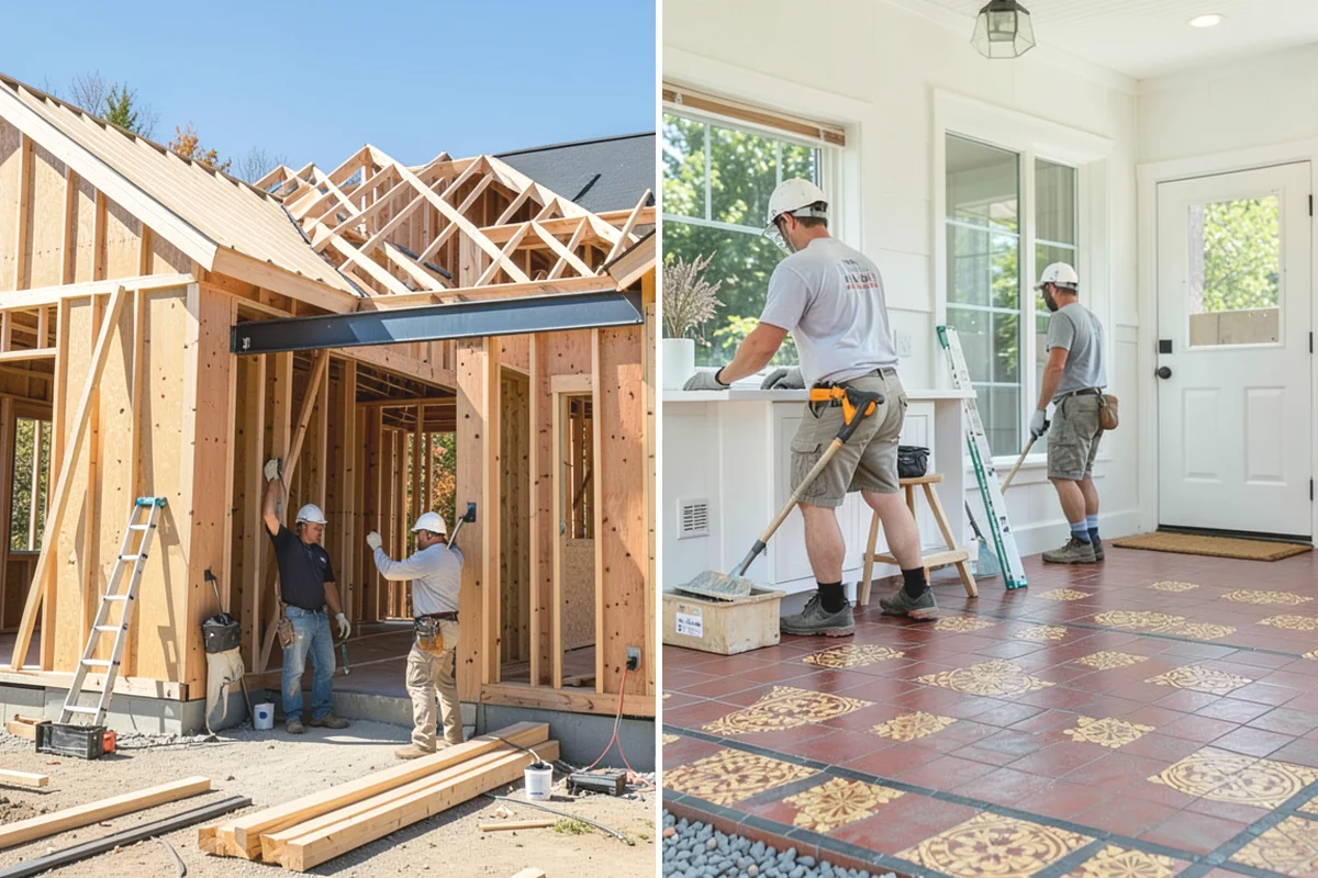 Toe Kick Installation in Steilacoom, Pierce County, WA - Measure the base cabinet recess