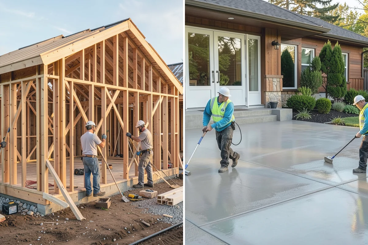 Toe Kick Installation in Sumner, Pierce County, WA - Measure the base cabinet recess