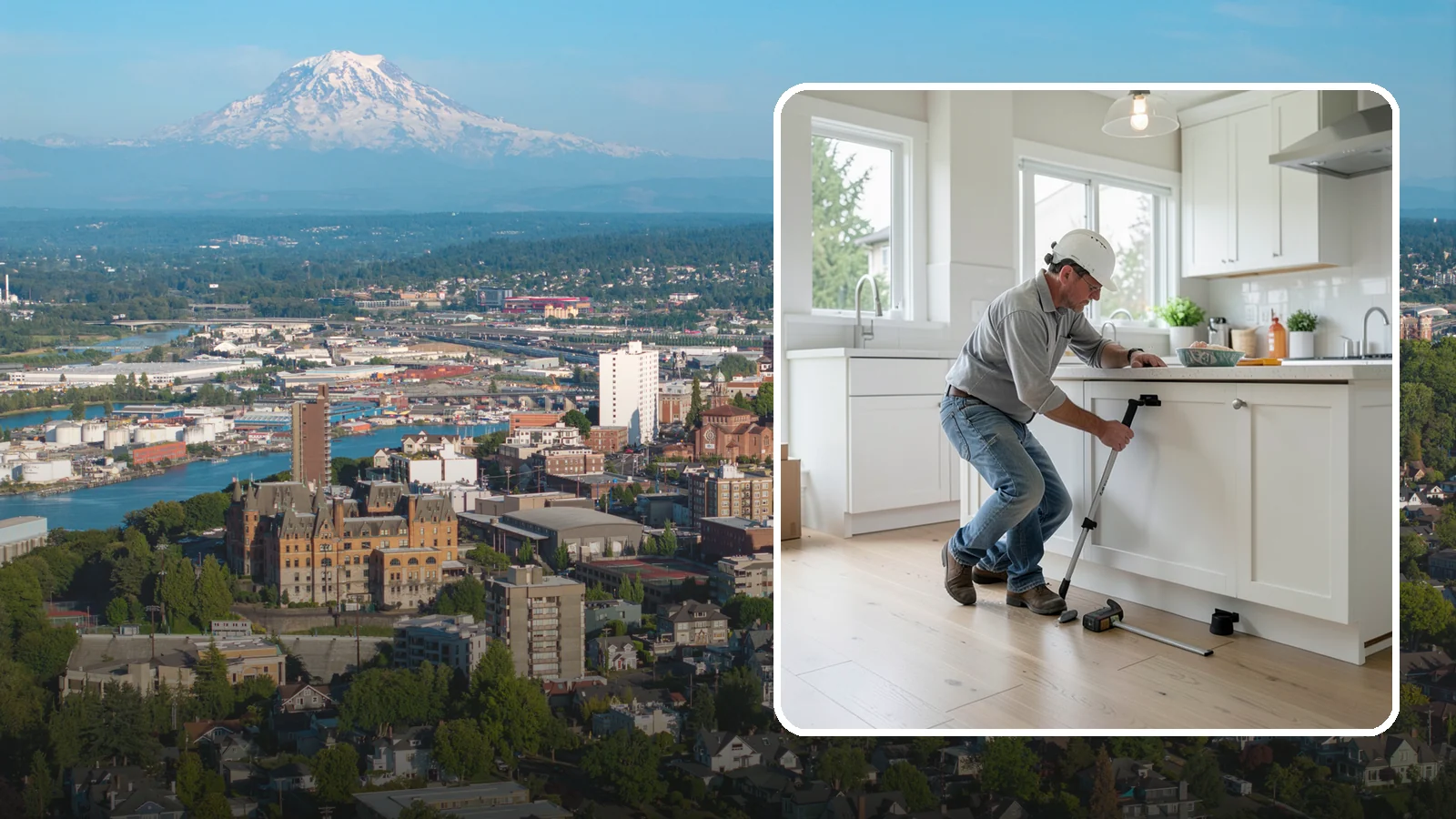Toe Kick Installation in Tacoma, Pierce County, WA - Installing or replacing the recessed toe-kick panels at the base of cabinets for a clean, finished look.