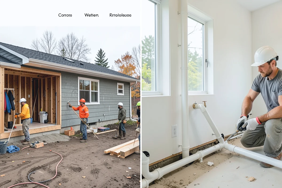 Toe Kick Installation in Wilkeson, Pierce County, WA - Measure the base cabinet recess