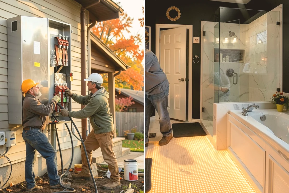 Toilet Installation in Algona, King County, WA - Remove the old toilet and inspect the flange