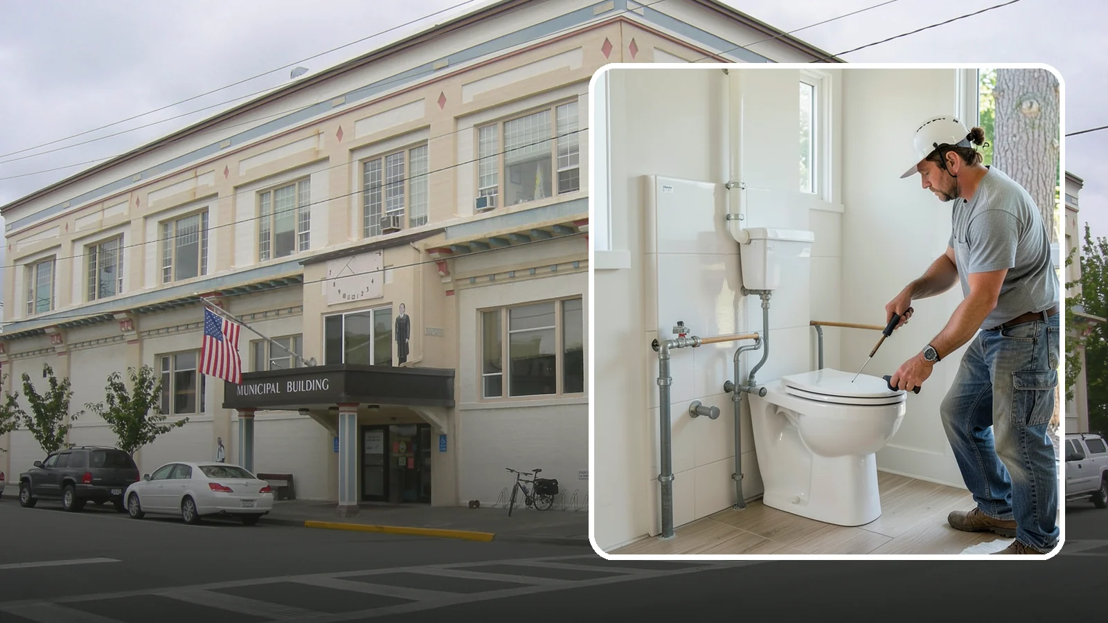 Toilet Installation in Anacortes, Skagit County, WA - A toilet installation sets a new, efficient fixture with a secure, leak-free seal.