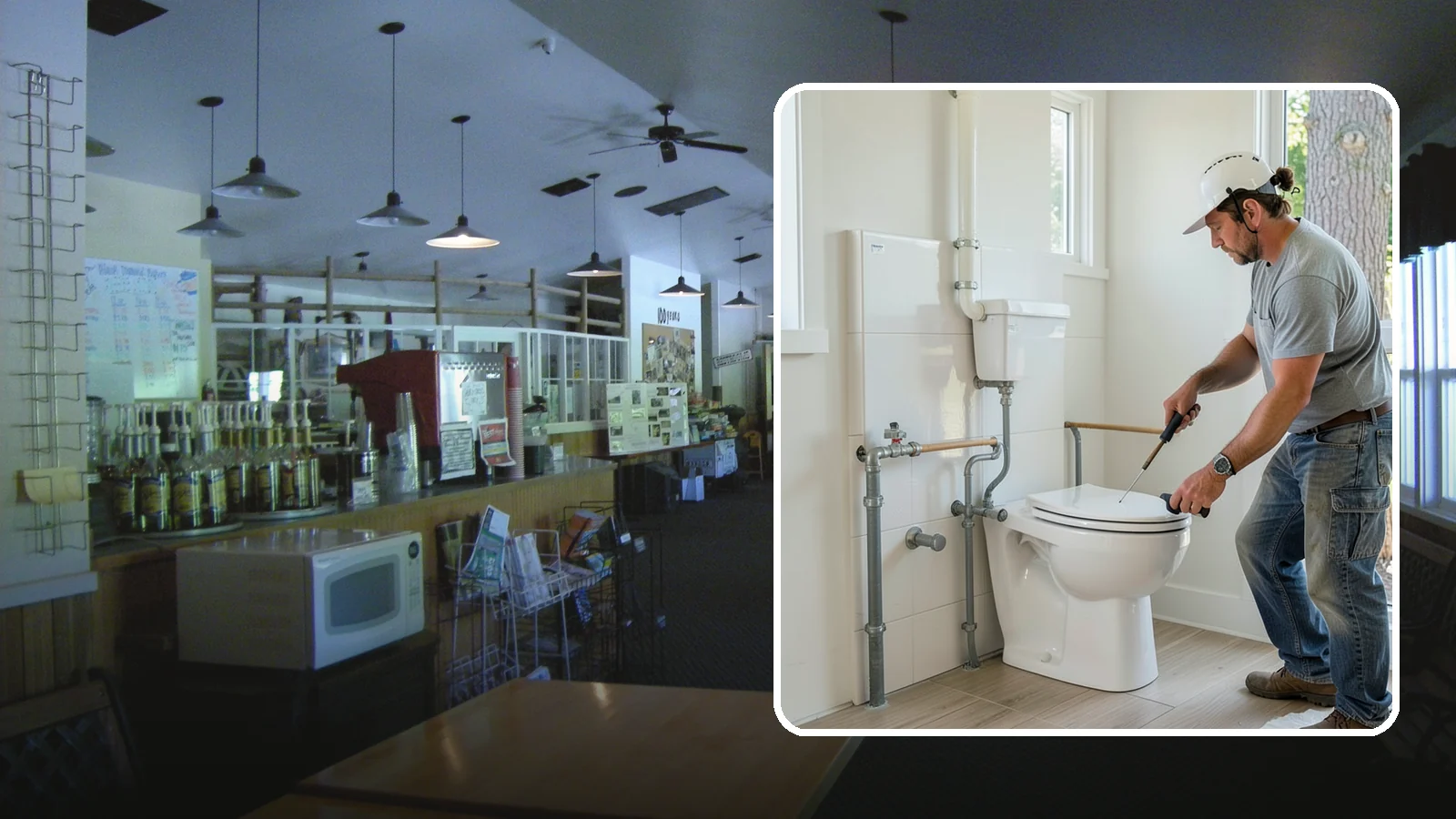 Toilet Installation in Black Diamond, King County, WA - A toilet installation sets a new, efficient fixture with a secure, leak-free seal.
