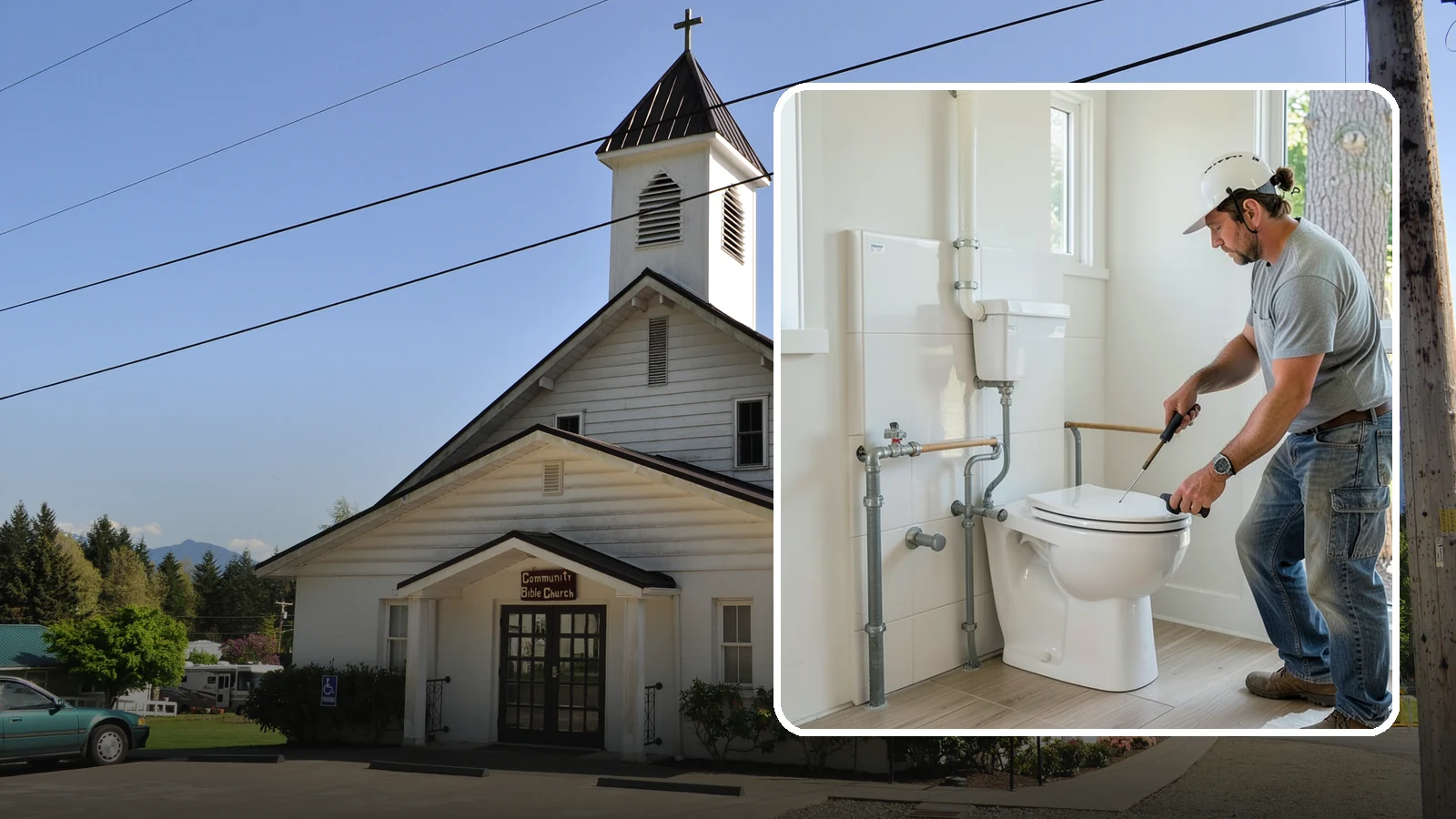 Toilet Installation in Concrete, Skagit County, WA - A toilet installation sets a new, efficient fixture with a secure, leak-free seal.