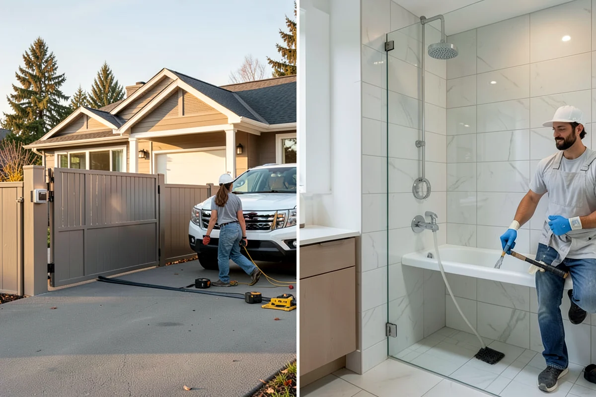 Toilet Installation in Concrete, Skagit County, WA - Remove the old toilet and inspect the flange