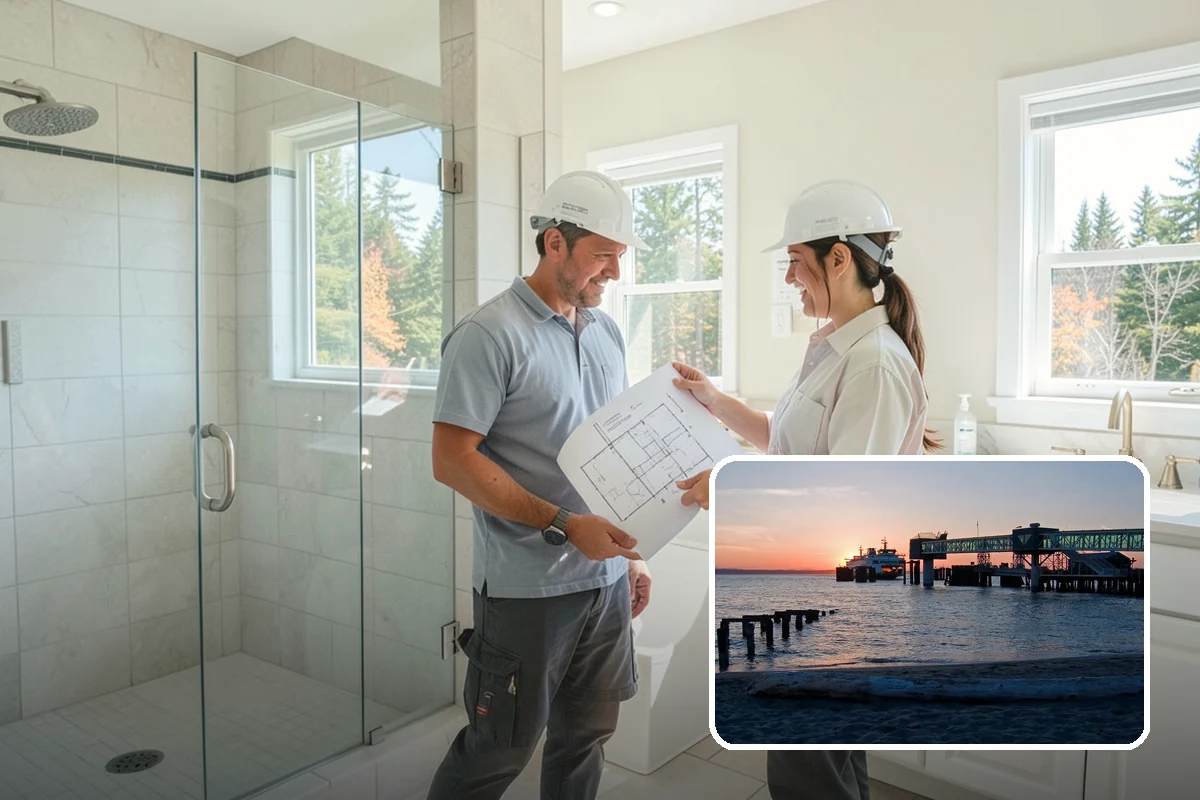 Toilet Installation in Edmonds, Snohomish County, WA - Upgrades to a water-efficient model
