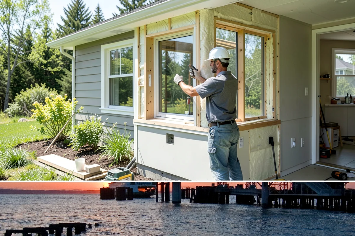 Toilet Installation in Edmonds, Snohomish County, WA - Toilet replacement is a straightforward indoor job suitable for any season.