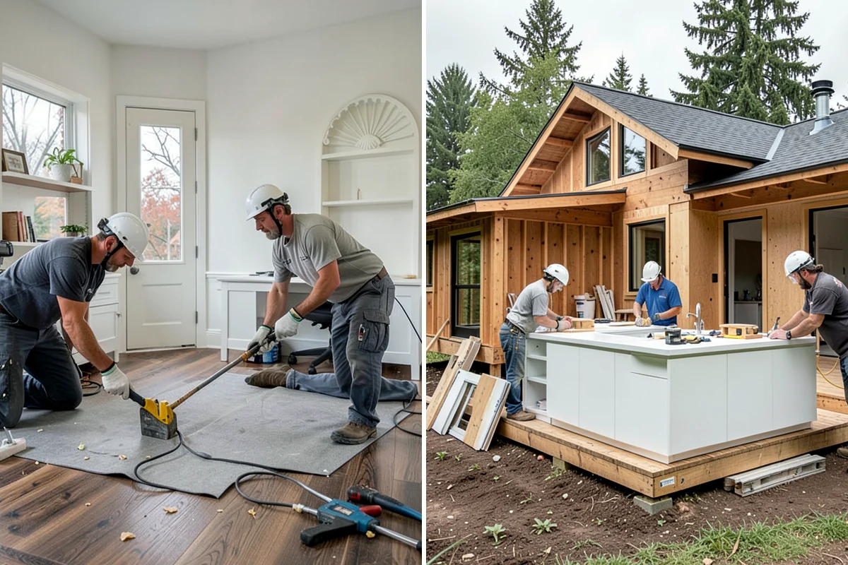 Toilet Installation in Enumclaw, King County, WA - Remove the old toilet and inspect the flange