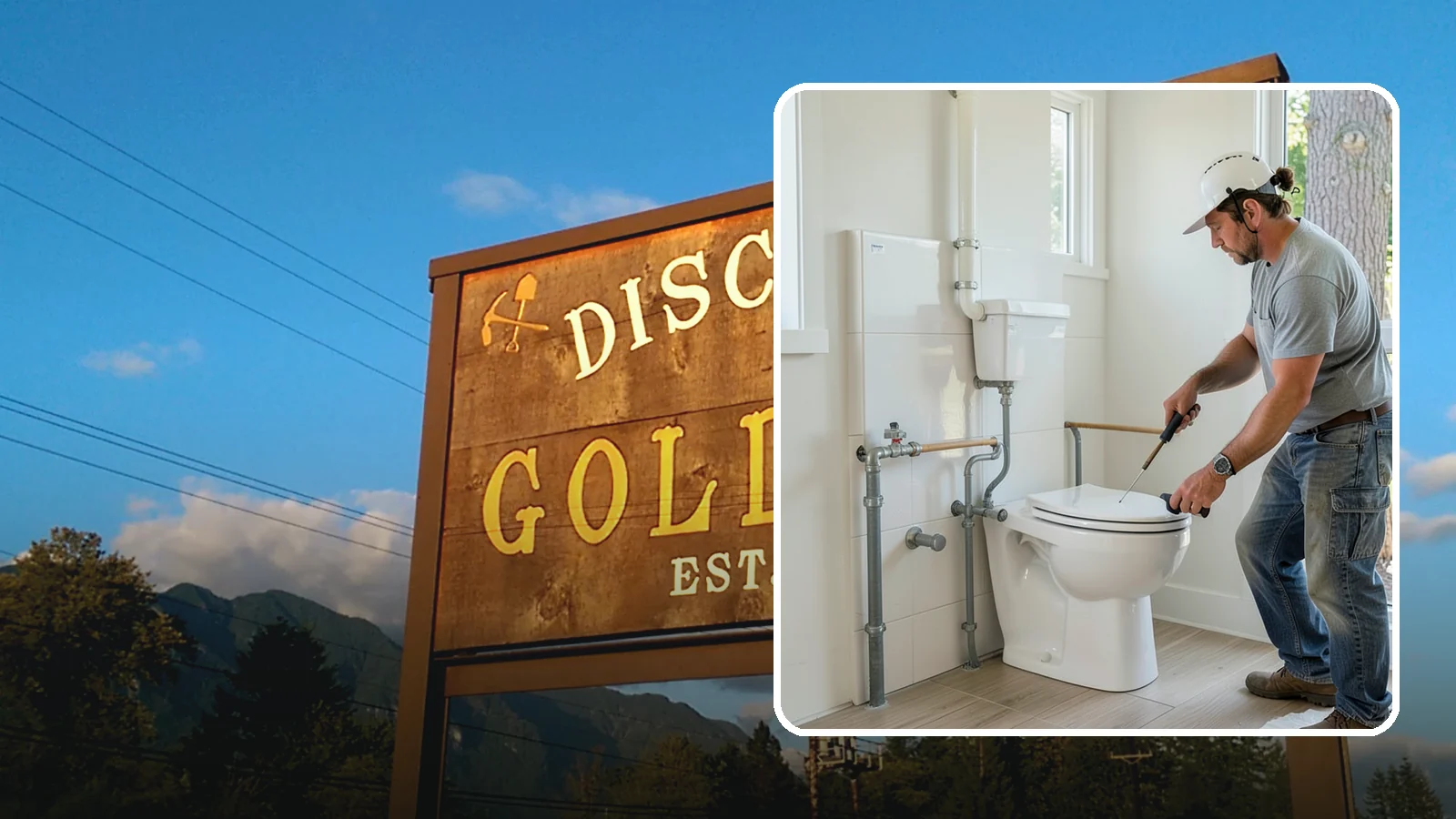 Toilet Installation in Gold Bar, Snohomish County, WA - A toilet installation sets a new, efficient fixture with a secure, leak-free seal.