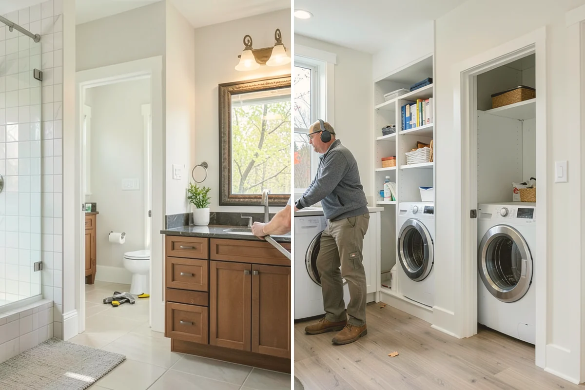 Toilet Installation in Kent, King County, WA - Remove the old toilet and inspect the flange