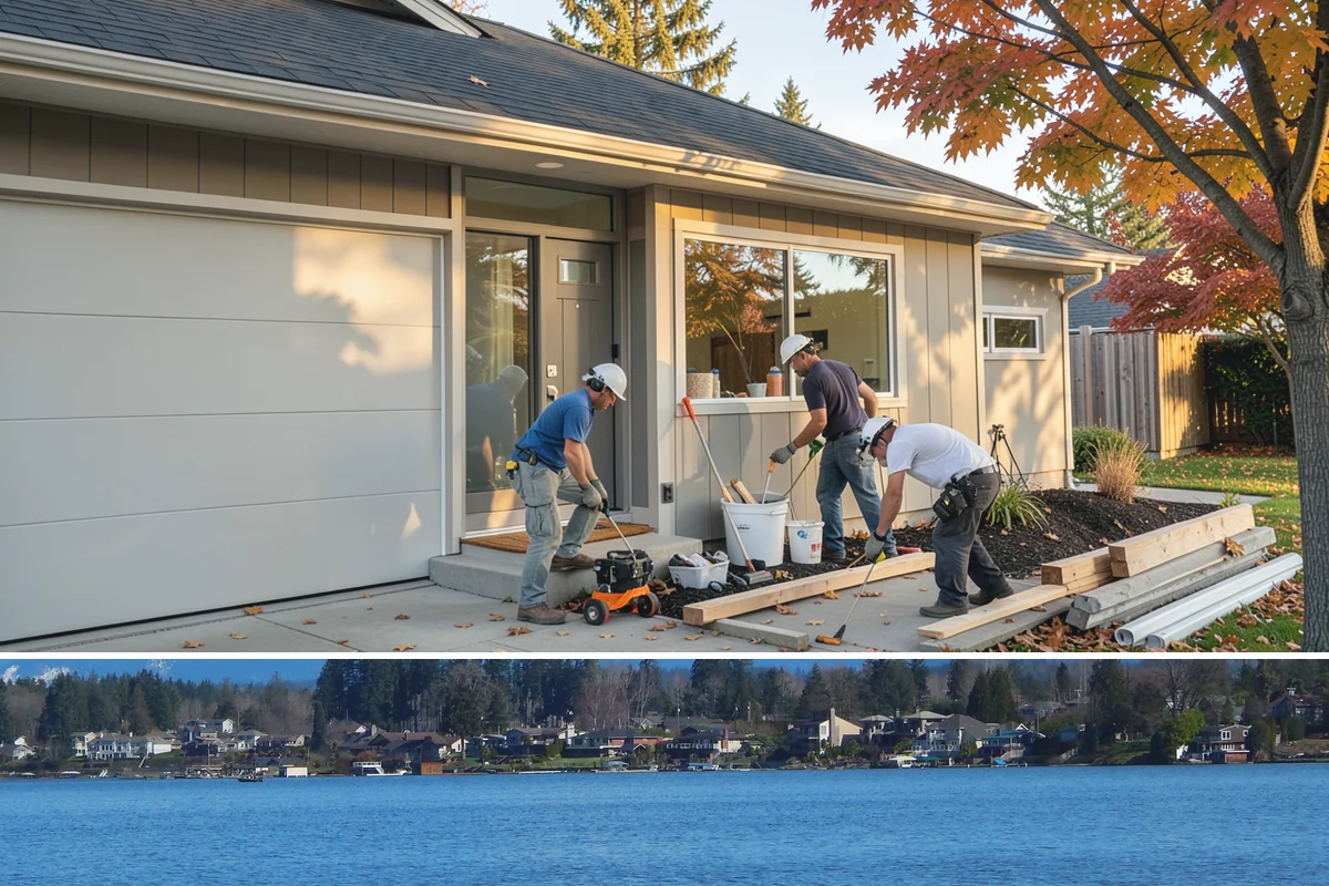 Toilet Installation in Lake Stevens, Snohomish County, WA - Toilet replacement is a straightforward indoor job suitable for any season.