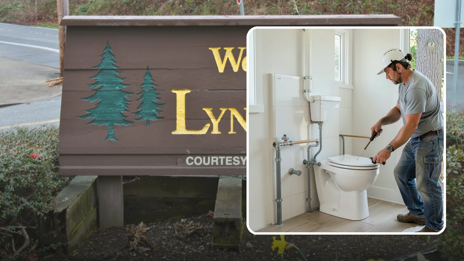 Toilet Installation in Lynnwood, Snohomish County, WA - A toilet installation sets a new, efficient fixture with a secure, leak-free seal.