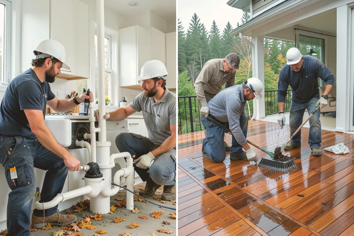 Toilet Installation in Lynnwood, Snohomish County, WA - Remove the old toilet and inspect the flange