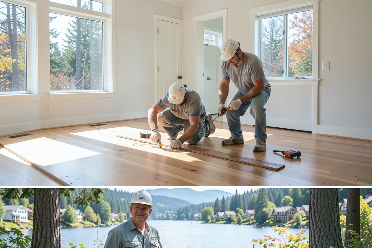 Toilet Installation in Milton, King County, WA - Toilet replacement is a straightforward indoor job suitable for any season.