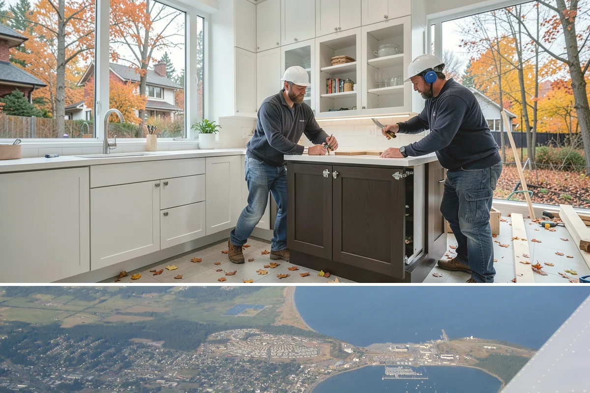 Toilet Installation in Oak Harbor, Island County, WA - Toilet replacement is a straightforward indoor job suitable for any season.