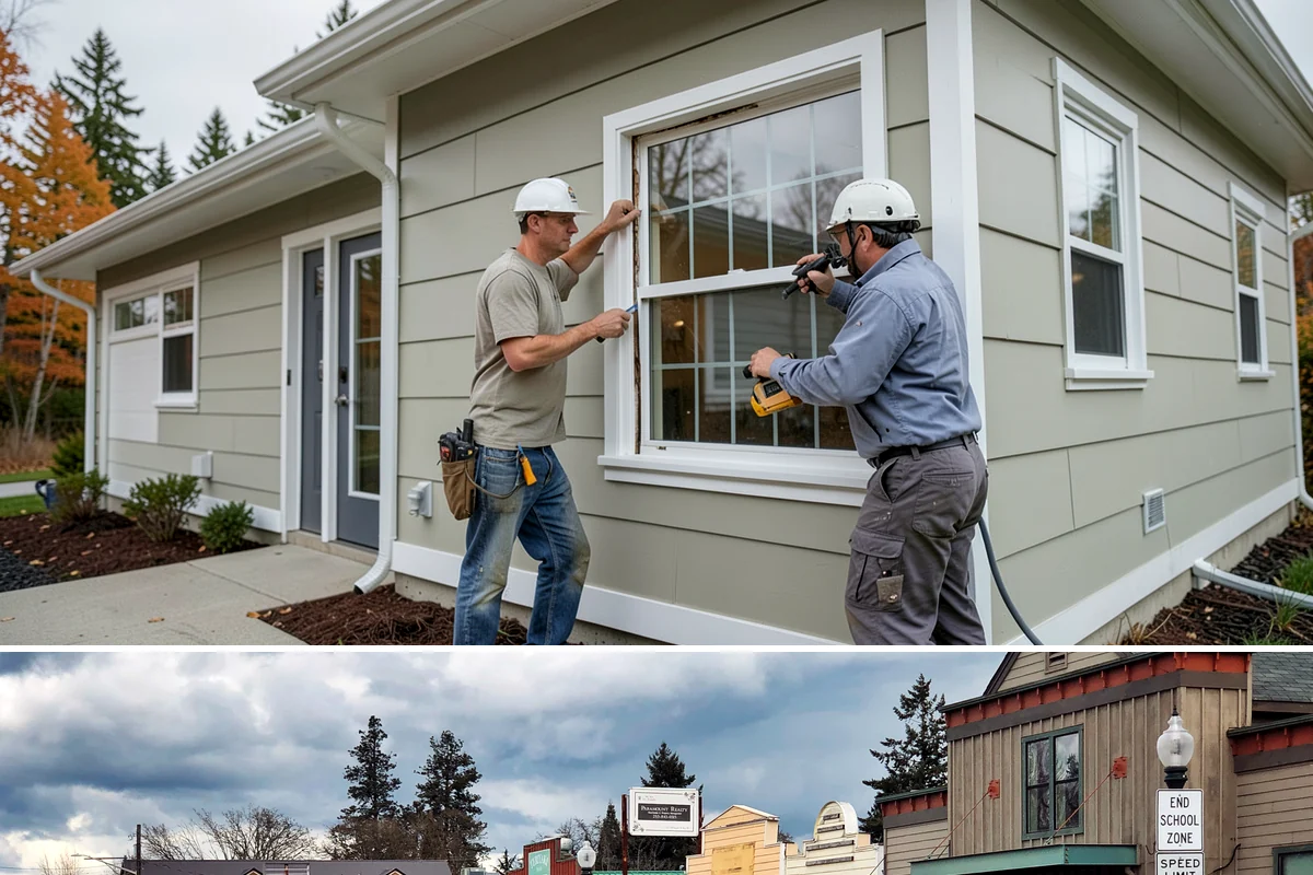 Toilet Installation in Roy, Pierce County, WA - Toilet replacement is a straightforward indoor job suitable for any season.