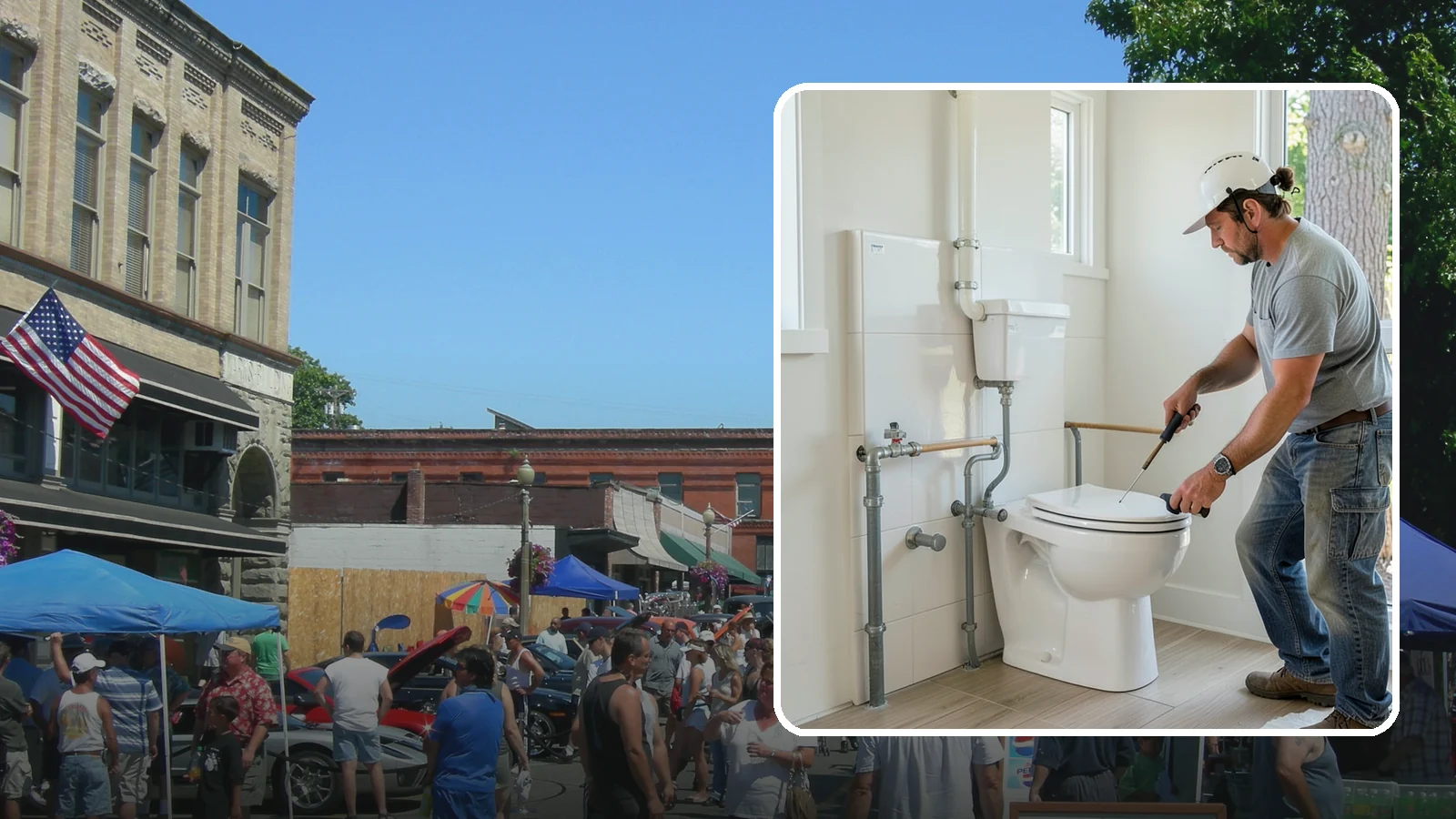 Toilet Installation in Snohomish, Snohomish County, WA - A toilet installation sets a new, efficient fixture with a secure, leak-free seal.