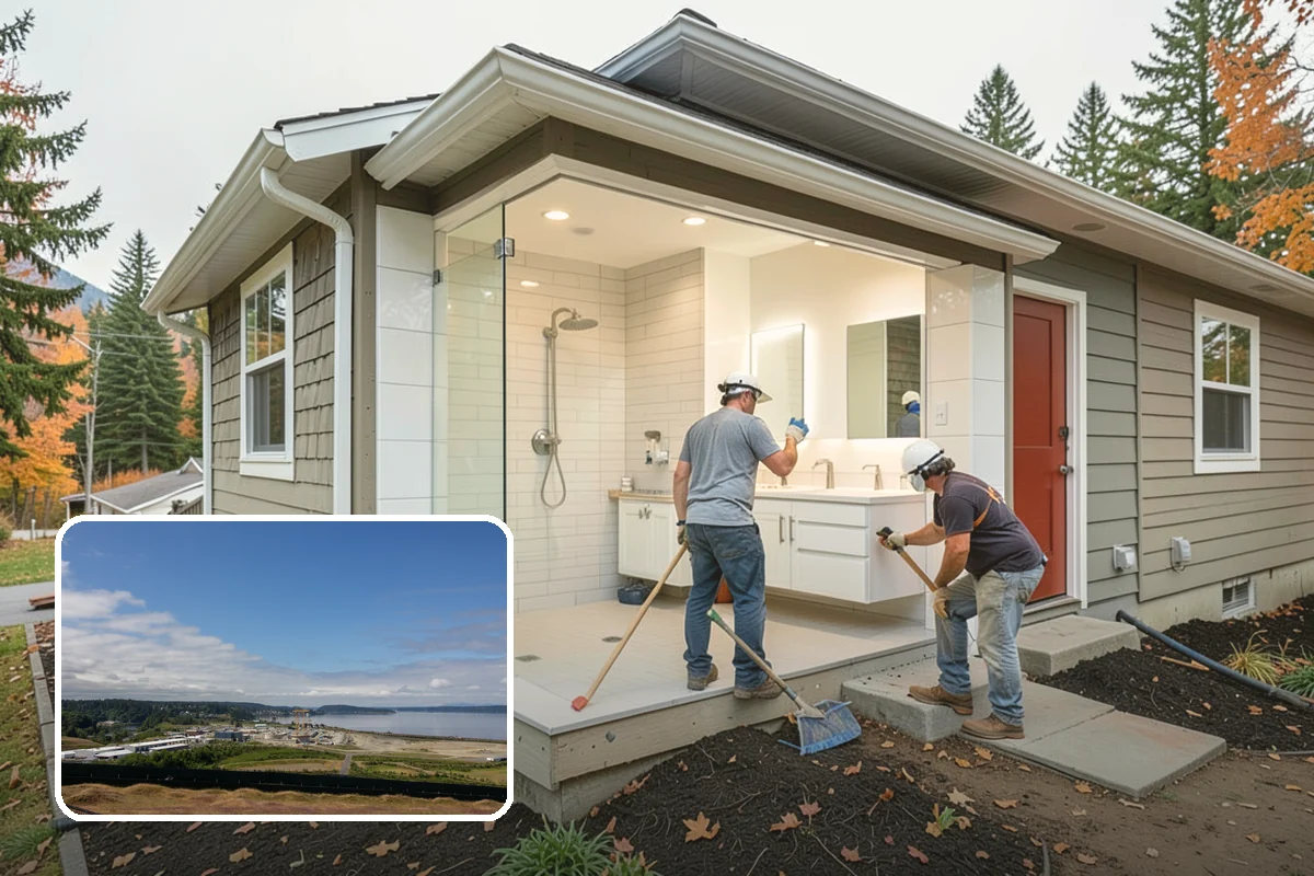 Toilet Installation in University Place, Pierce County, WA - Upgrades to a water-efficient model