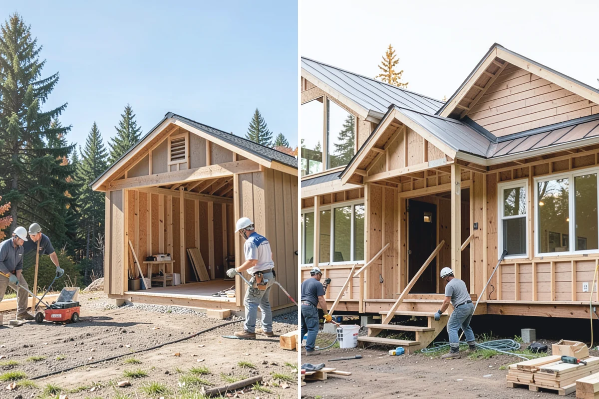 Tongue-and-Groove Ceiling in Auburn, King County, WA - Select wood species, board width, and finish
