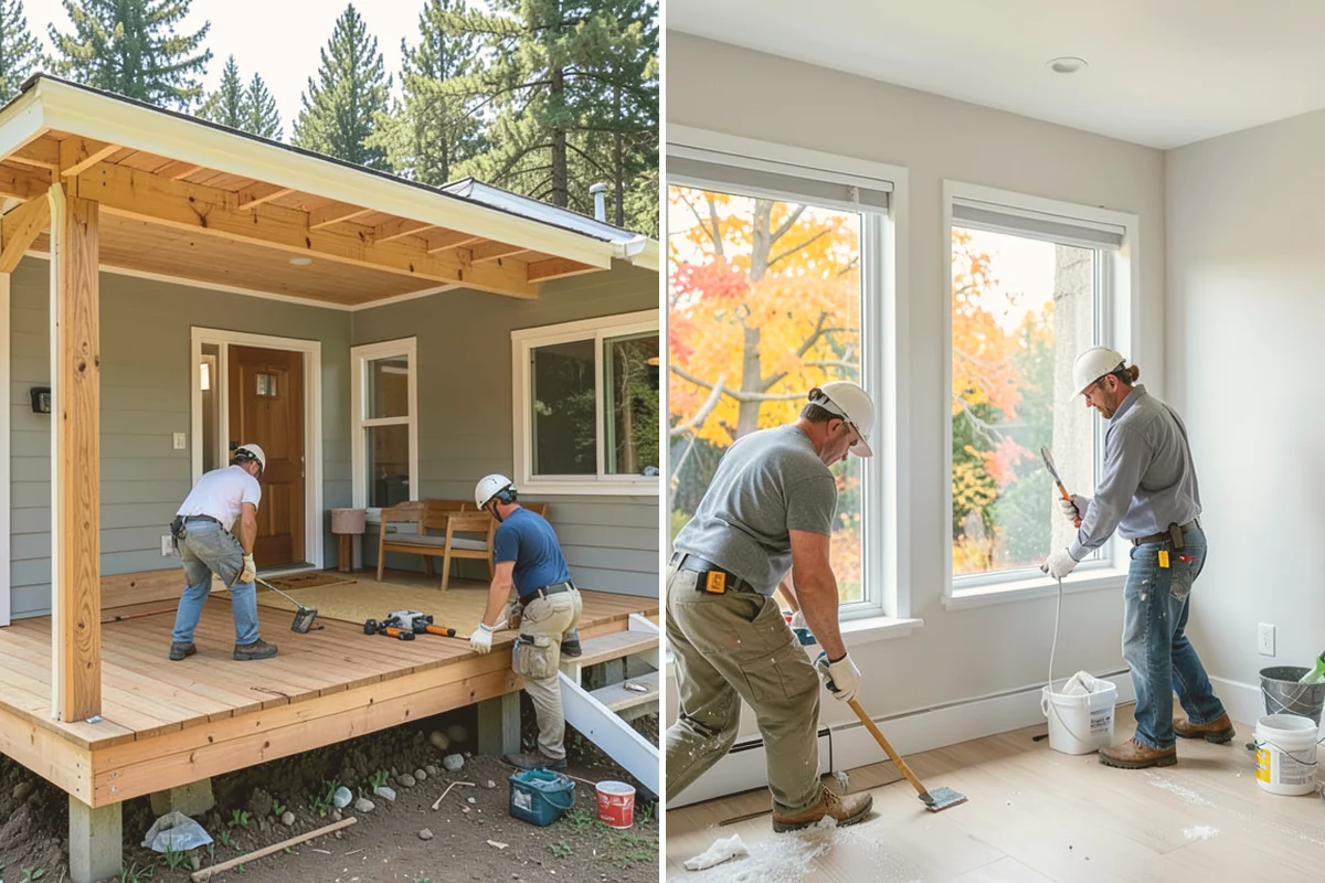 Tongue-and-Groove Ceiling in Bellevue, King County, WA - Select wood species, board width, and finish