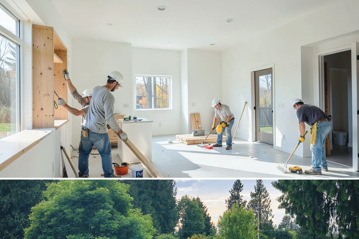 Tongue-and-Groove Ceiling in Bonney Lake, Pierce County, WA - Interior ceiling work runs on schedule year-round, making the rainy PNW months an ideal time for this cozy upgrade.