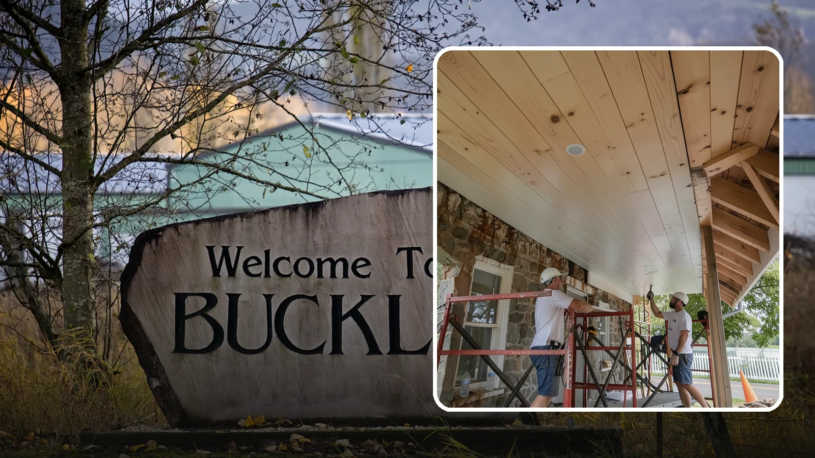 Tongue-and-Groove Ceiling in Buckley, Pierce County, WA - Warm tongue-and-groove ceiling installation that transforms plain overhead space into a striking wood feature.