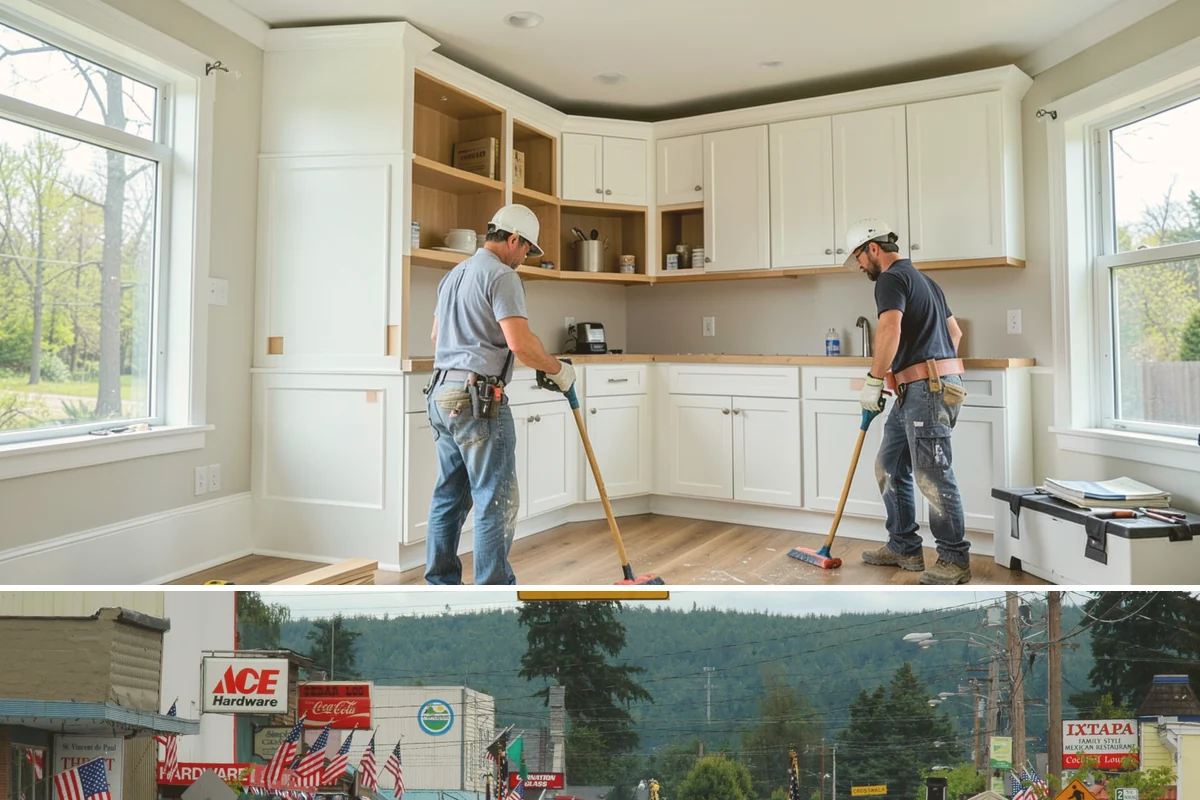Tongue-and-Groove Ceiling in Carnation, King County, WA - Interior ceiling work runs on schedule year-round, making the rainy PNW months an ideal time for this cozy upgrade.