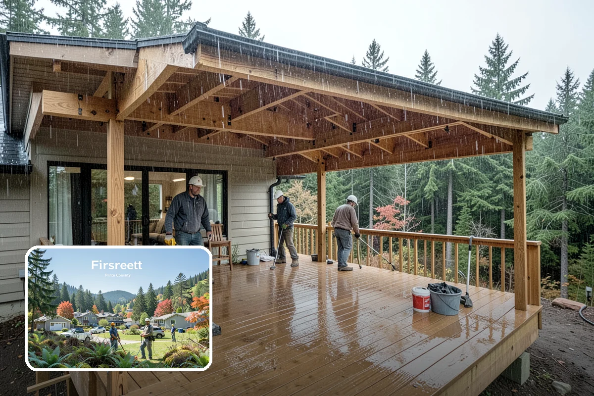 Tongue-and-Groove Ceiling in Fircrest, Pierce County, WA - Seamless, high-impact overhead wood surface