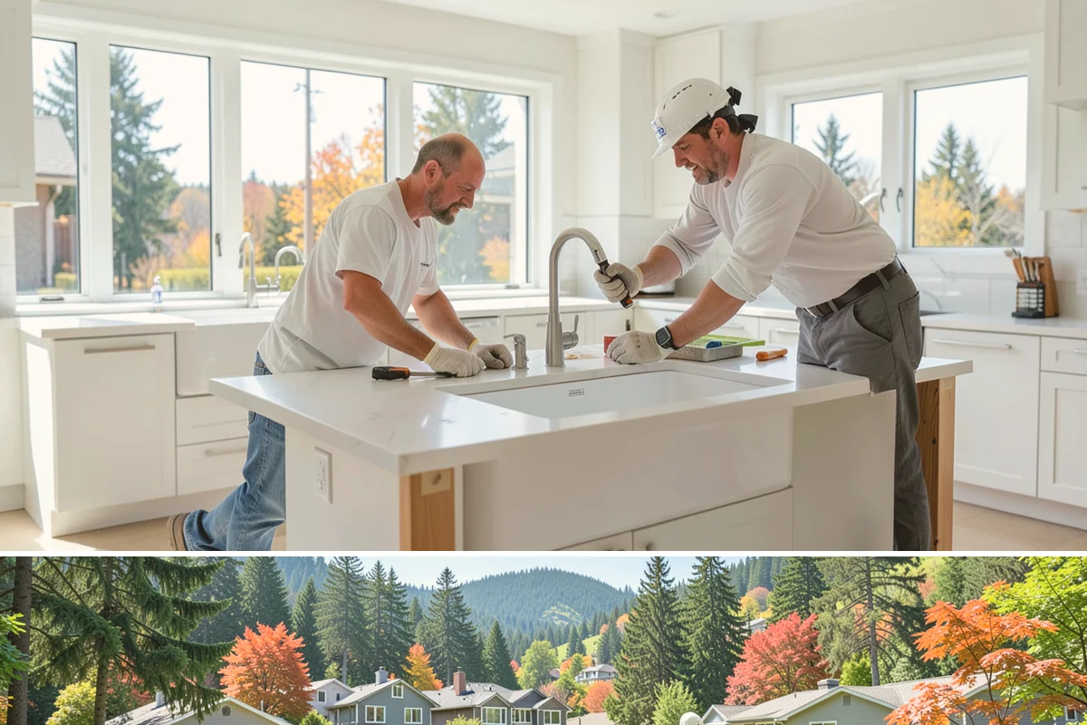 Tongue-and-Groove Ceiling in Fircrest, Pierce County, WA - Interior ceiling work runs on schedule year-round, making the rainy PNW months an ideal time for this cozy upgrade.
