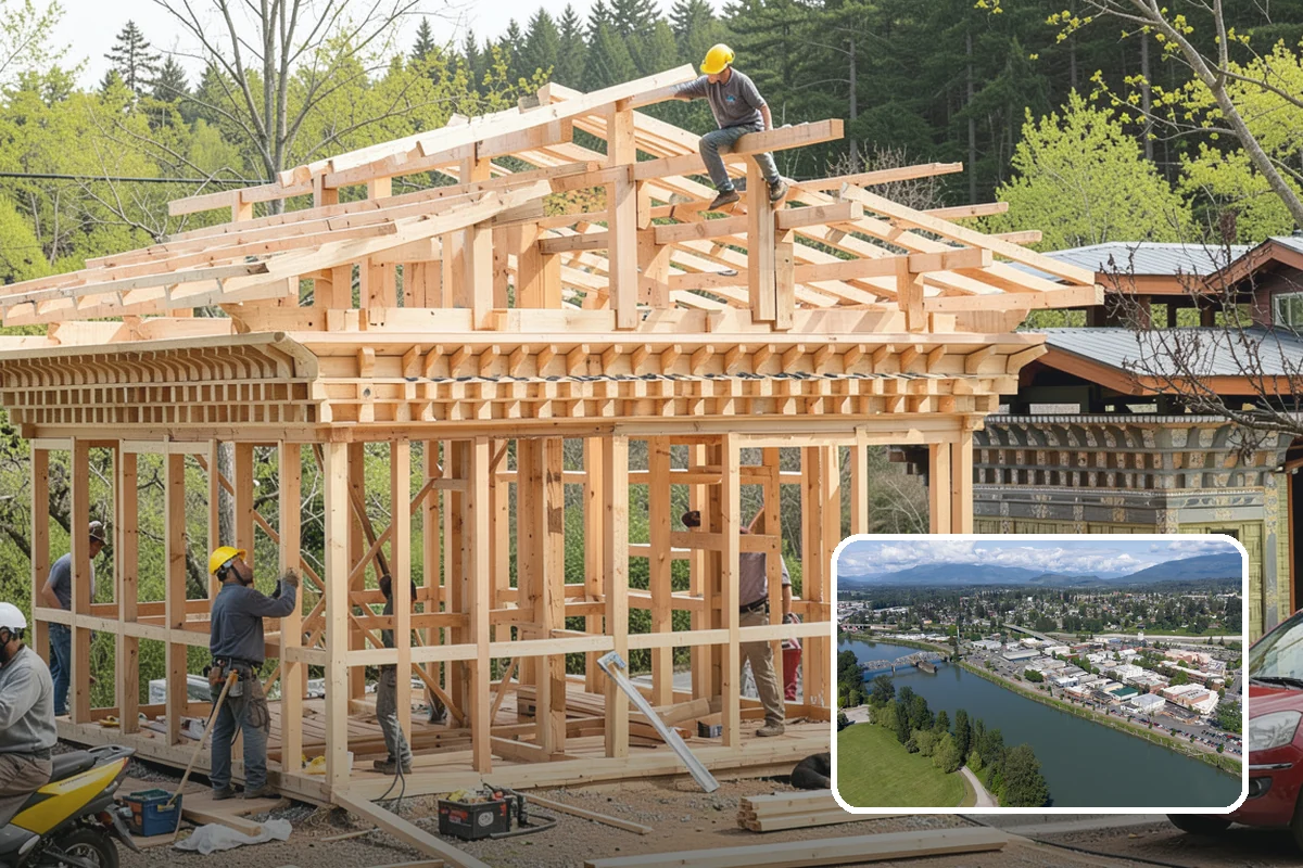 Tongue-and-Groove Ceiling in Mount Vernon, Skagit County, WA - Seamless, high-impact overhead wood surface