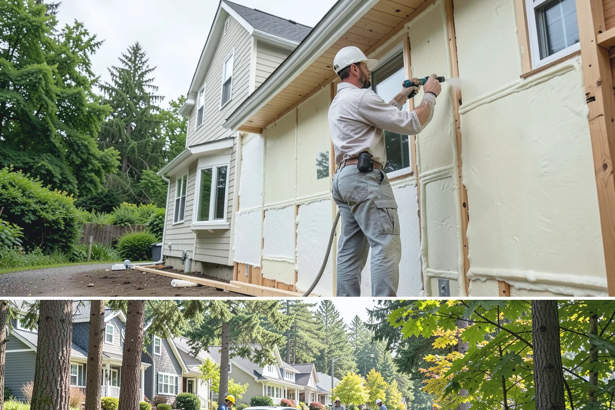 Tongue-and-Groove Ceiling in Normandy Park, King County, WA - Interior ceiling work runs on schedule year-round, making the rainy PNW months an ideal time for this cozy upgrade.