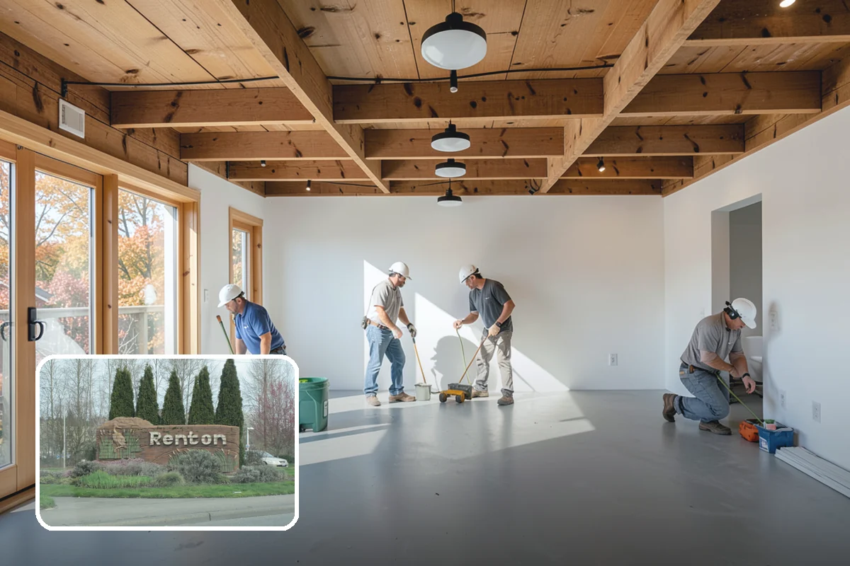 Tongue-and-Groove Ceiling in Renton, King County, WA - Seamless, high-impact overhead wood surface