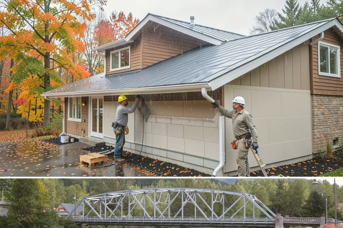 Tongue-and-Groove Ceiling in Skykomish, King County, WA - Interior ceiling work runs on schedule year-round, making the rainy PNW months an ideal time for this cozy upgrade.