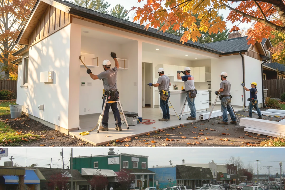 Tongue-and-Groove Ceiling in Stanwood, Snohomish County, WA - Interior ceiling work runs on schedule year-round, making the rainy PNW months an ideal time for this cozy upgrade.