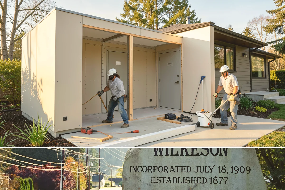 Tongue-and-Groove Ceiling in Wilkeson, Pierce County, WA - Interior ceiling work runs on schedule year-round, making the rainy PNW months an ideal time for this cozy upgrade.