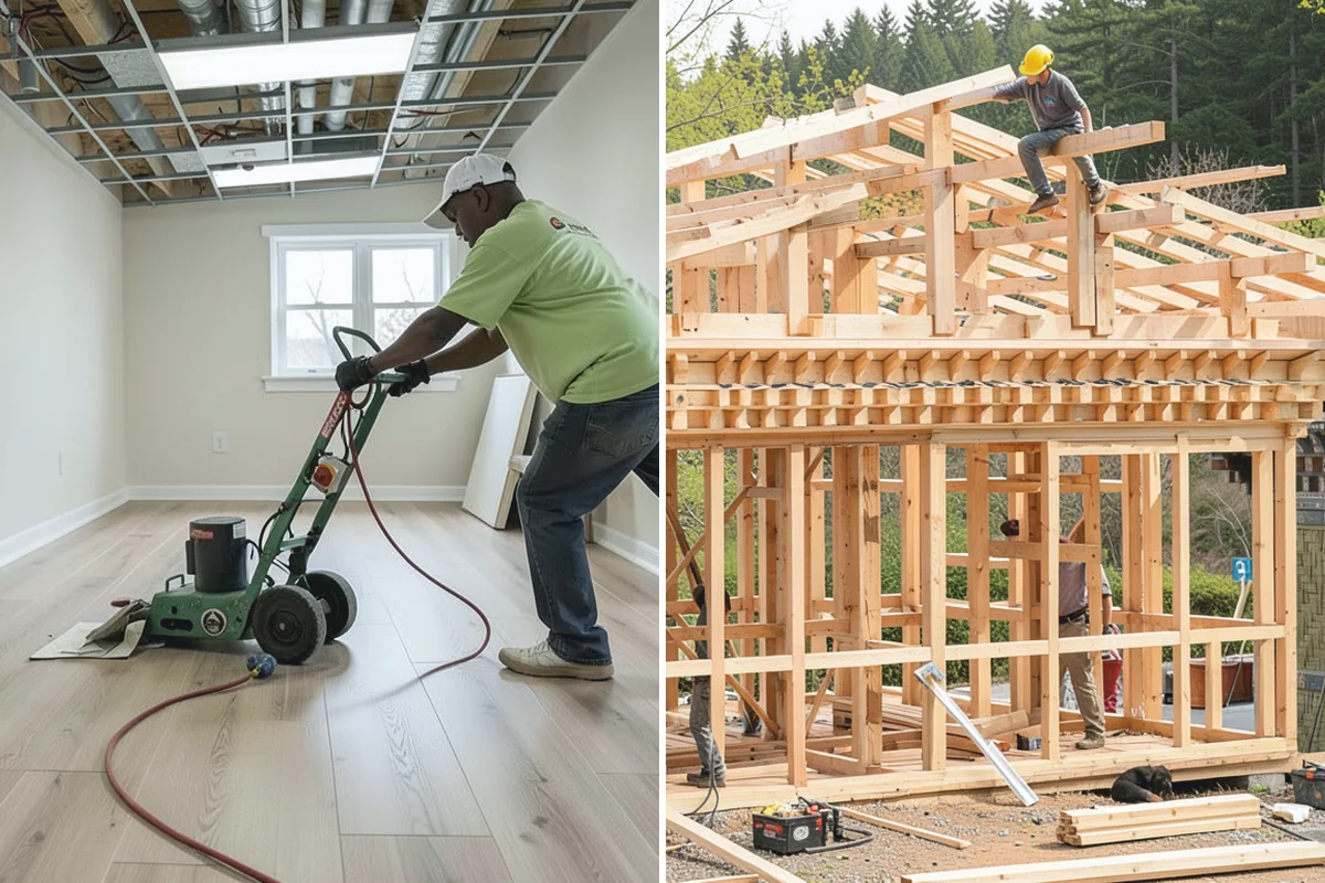 Tongue-and-Groove Ceiling in Woodinville, King County, WA - Select wood species, board width, and finish