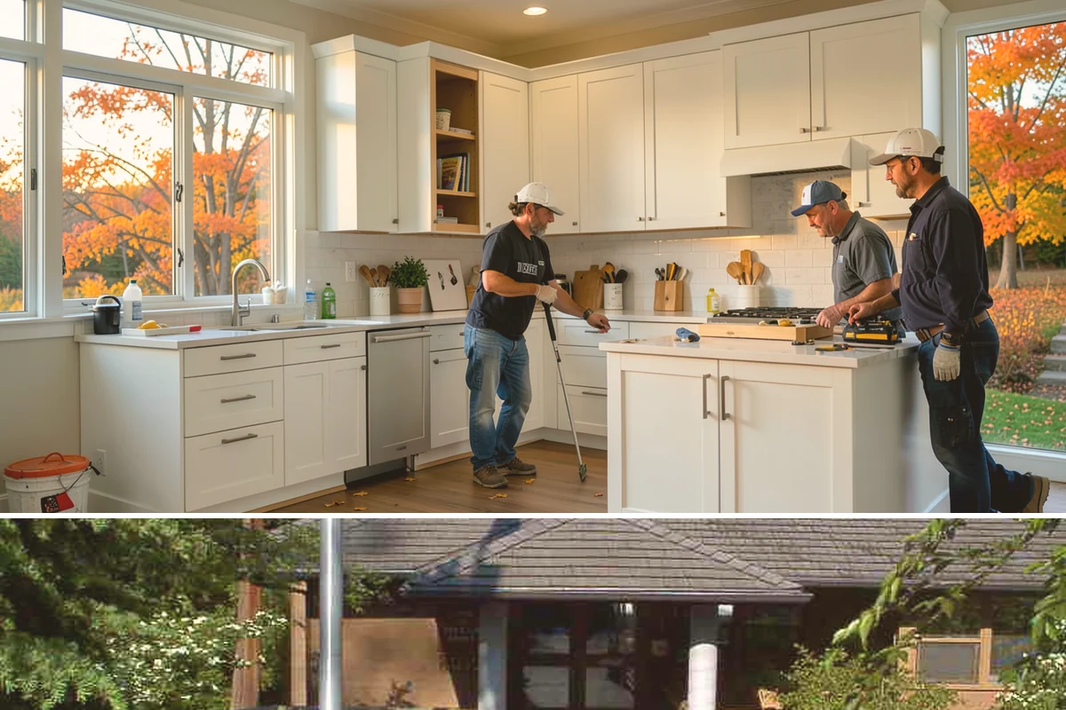 Tongue-and-Groove Ceiling in Yarrow Point, King County, WA - Interior ceiling work runs on schedule year-round, making the rainy PNW months an ideal time for this cozy upgrade.