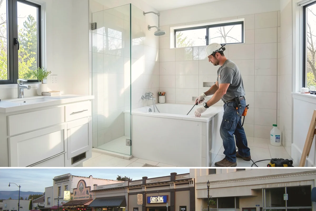 Towel Warmer Installation in Burlington, Skagit County, WA - A towel warmer is most appreciated in the cold, wet season, so early fall is an ideal time to install one.