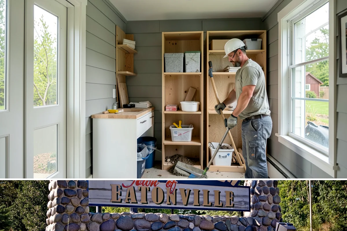 Towel Warmer Installation in Eatonville, Pierce County, WA - A towel warmer is most appreciated in the cold, wet season, so early fall is an ideal time to install one.