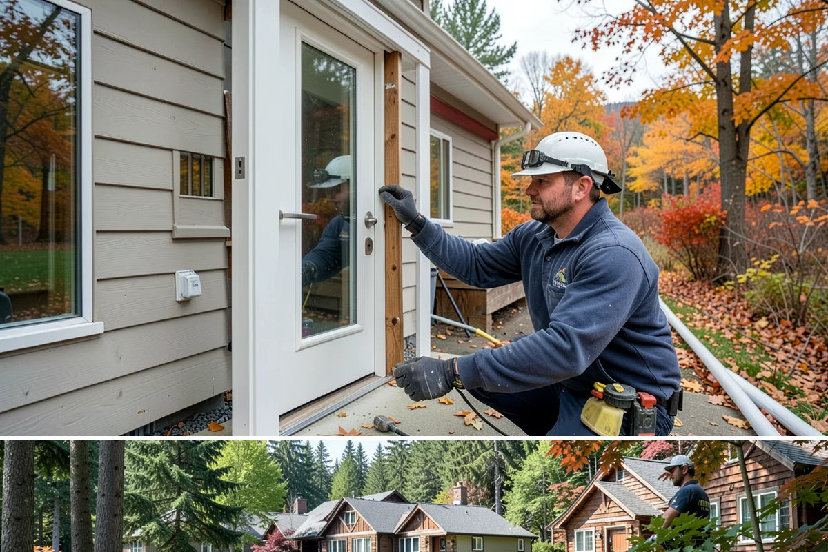 Towel Warmer Installation in Edgewood, Pierce County, WA - A towel warmer is most appreciated in the cold, wet season, so early fall is an ideal time to install one.
