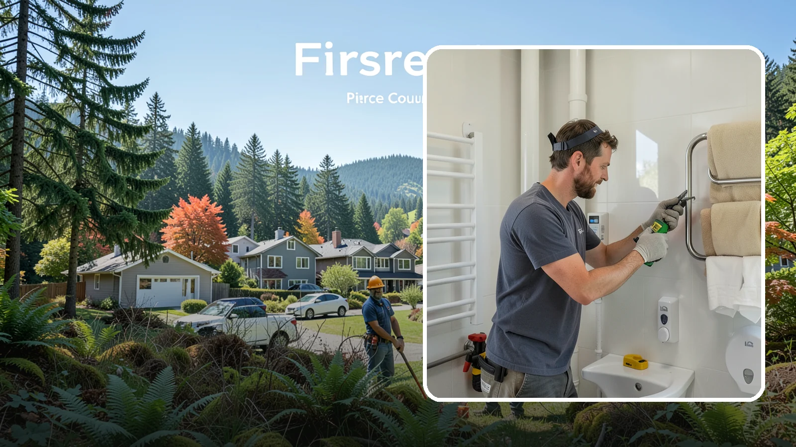 Towel Warmer Installation in Fircrest, Pierce County, WA - A towel warmer installation adds a heated rack that keeps towels cozy and dry.