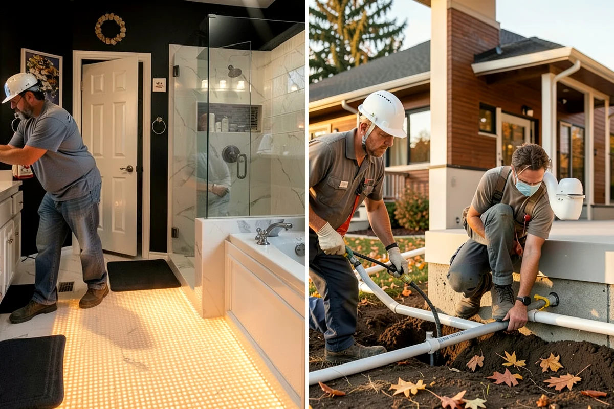 Towel Warmer Installation in Gig Harbor, Pierce County, WA - Select an electric or hydronic unit