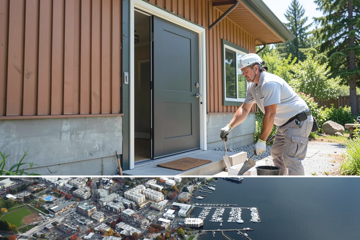 Towel Warmer Installation in Kirkland, King County, WA - A towel warmer is most appreciated in the cold, wet season, so early fall is an ideal time to install one.