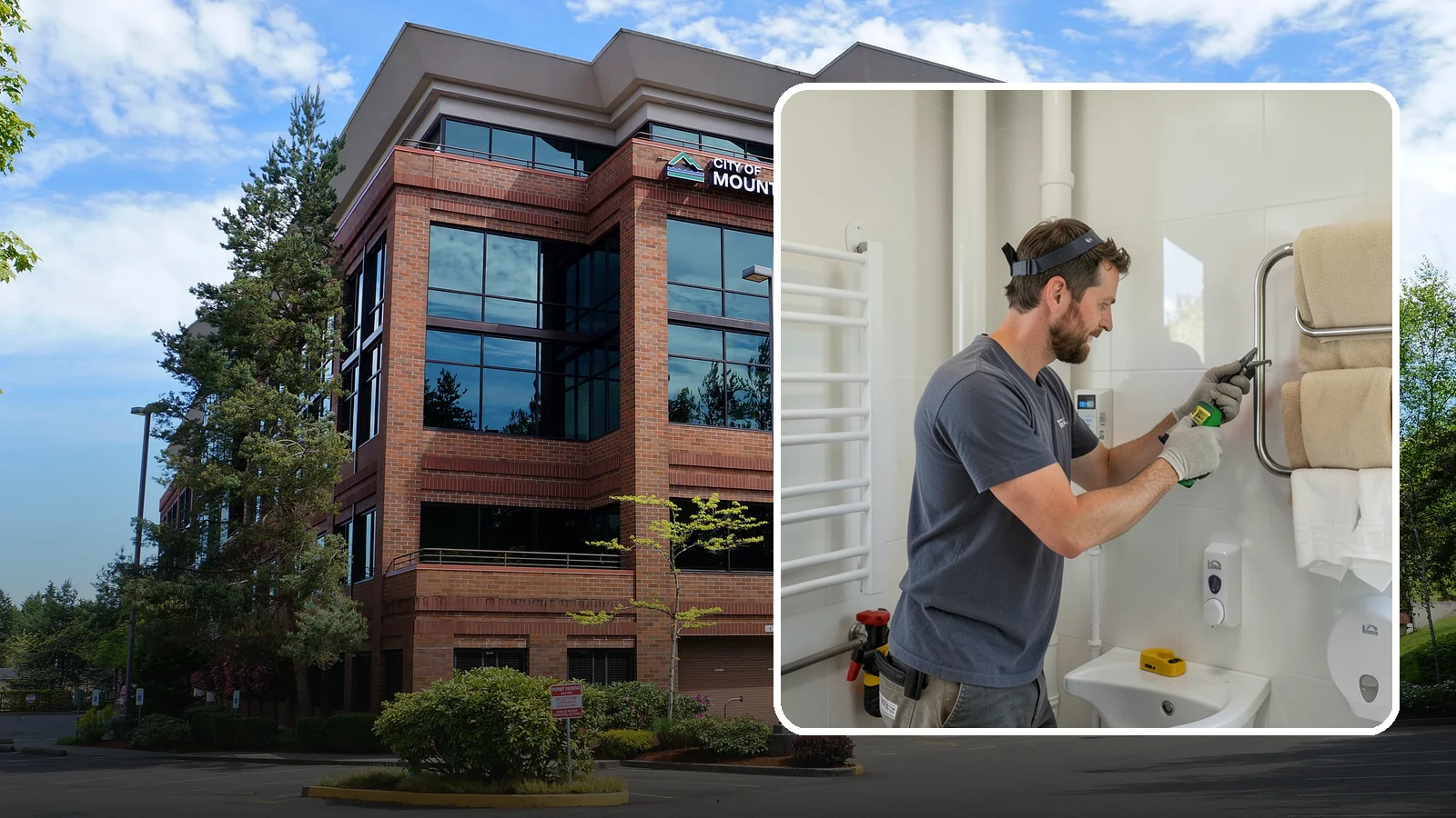 Towel Warmer Installation in Mountlake Terrace, Snohomish County, WA - A towel warmer installation adds a heated rack that keeps towels cozy and dry.