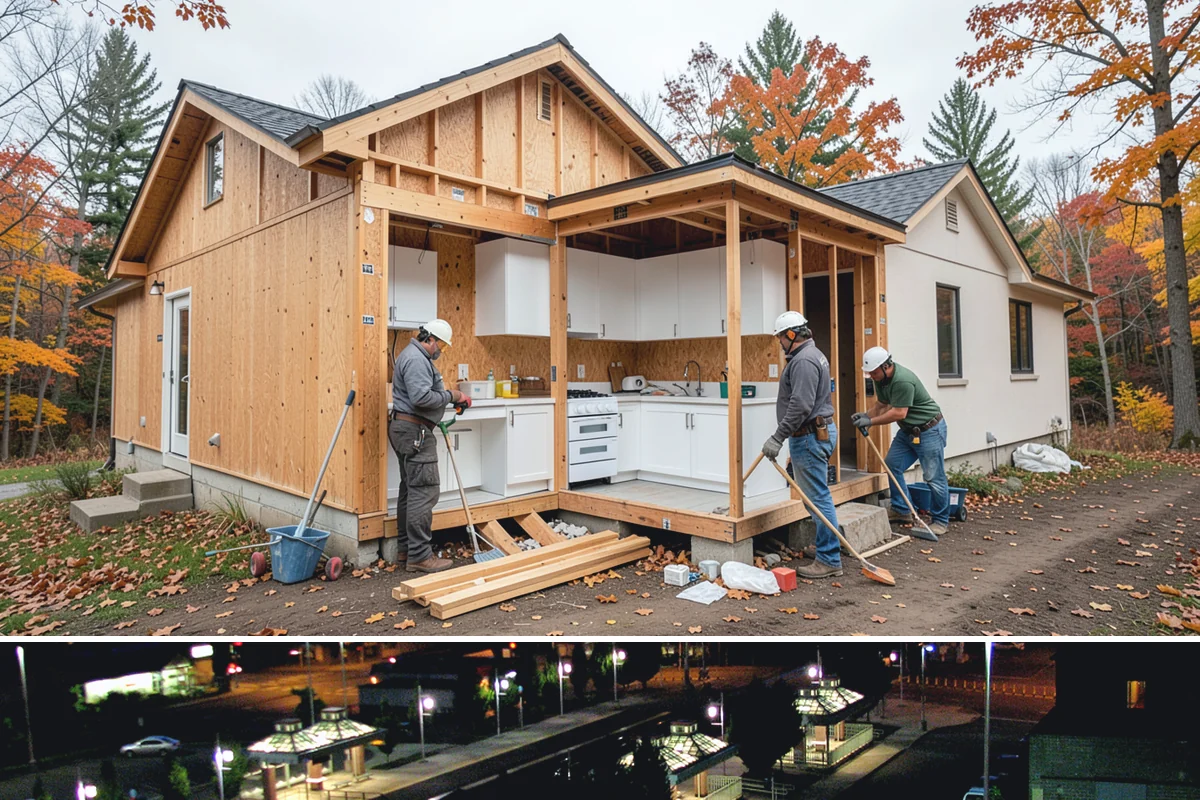 Townhome Construction in Auburn, King County, WA - Foundation and framing for the row are scheduled through summer so each unit is dried-in ahead of winter weather.