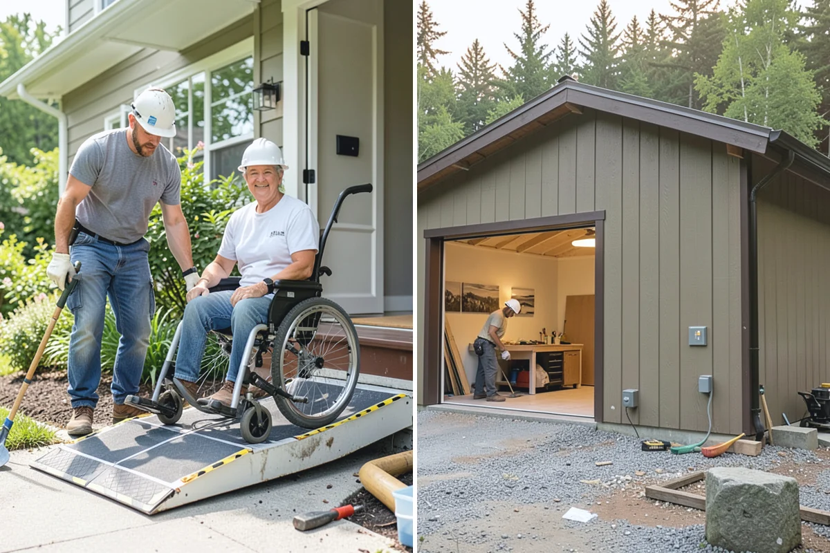 Townhome Construction in Beaux Arts Village, King County, WA - Lay out the units, parking, and stormwater plan